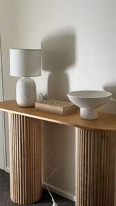 Elix Console Table - White