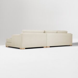 Alora High Back 2 Piece Double Wide Chaise Sectional 365cm