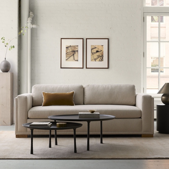Alora High Back Sleeper Sofa 218cm