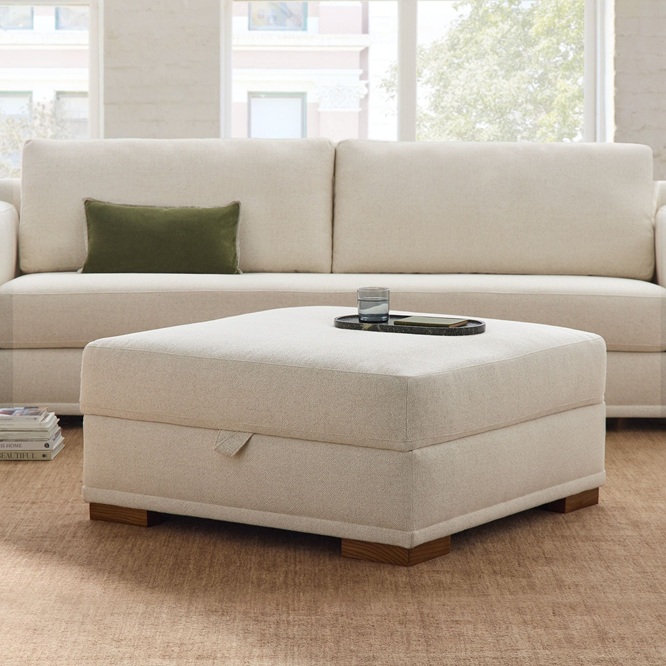 Alora Storage Ottoman