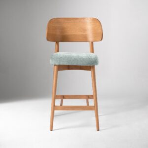 Amelia Counter Stool Wooden Backrest