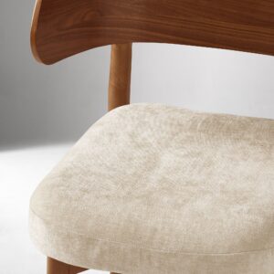 Amelia Counter Stool Wooden Backrest