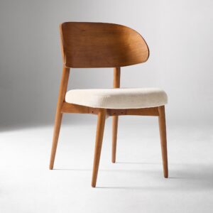 Amelia Dining Chair Wooden Backrest