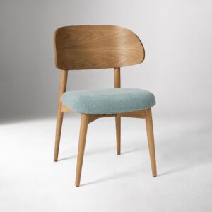 Amelia Dining Chair Wooden Backrest
