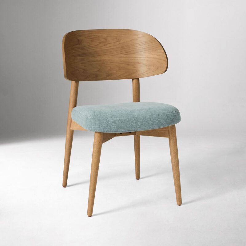 Amelia Dining Chair Wooden Backrest