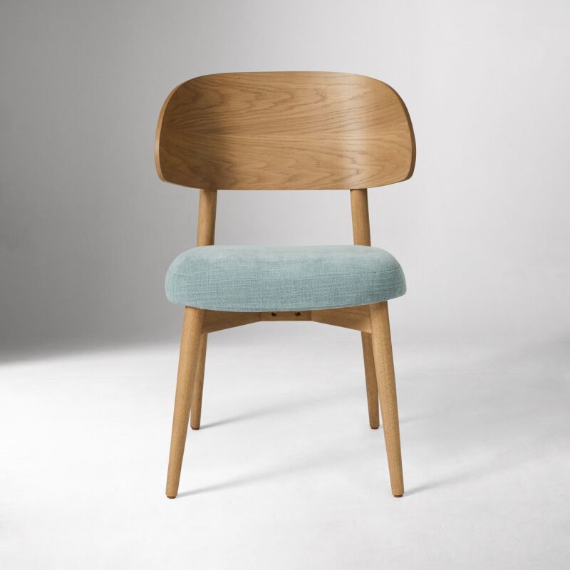 Amelia Dining Chair Wooden Backrest