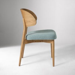 Amelia Dining Chair Wooden Backrest