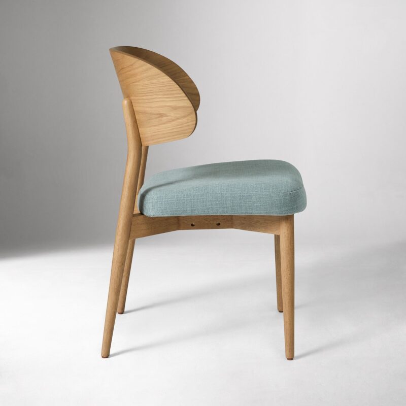 Amelia Dining Chair Wooden Backrest