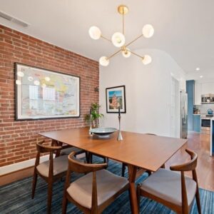 Lucille Mid Century Extendable Dining Table