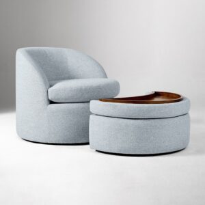 Ekhaya Accent Chair with Footrest