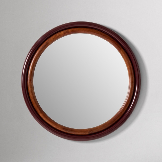 Ekhaya Chamberlain Round Wall Mirror