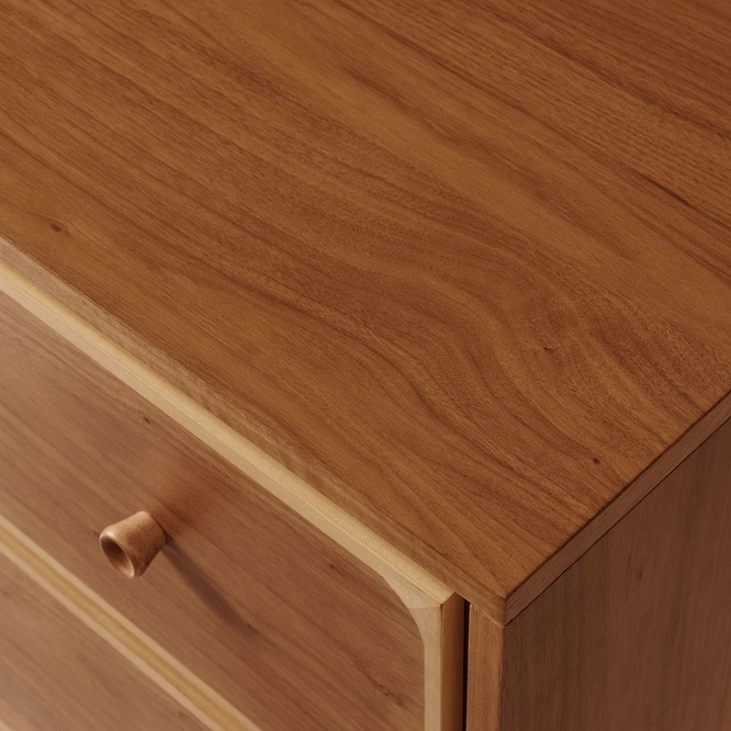 Ekhaya Chamberlain Solid Wood Dresser 127cm