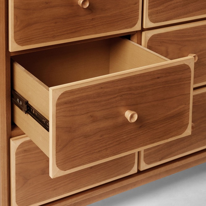Ekhaya Chamberlain Solid Wood Dresser 127cm