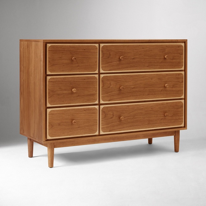 Ekhaya Chamberlain Solid Wood Dresser 127cm