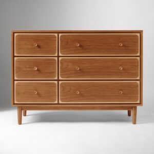 Ekhaya Chamberlain Solid Wood Dresser 127cm
