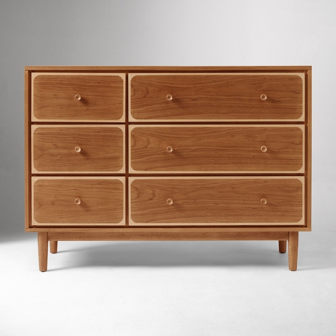 Ekhaya Chamberlain Solid Wood Dresser 127cm