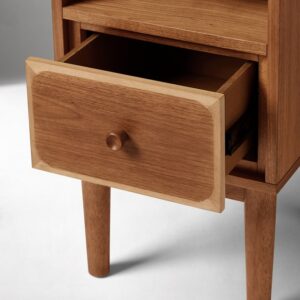 Ekhaya Chamberlain Solid Wood Nightstand 35cm