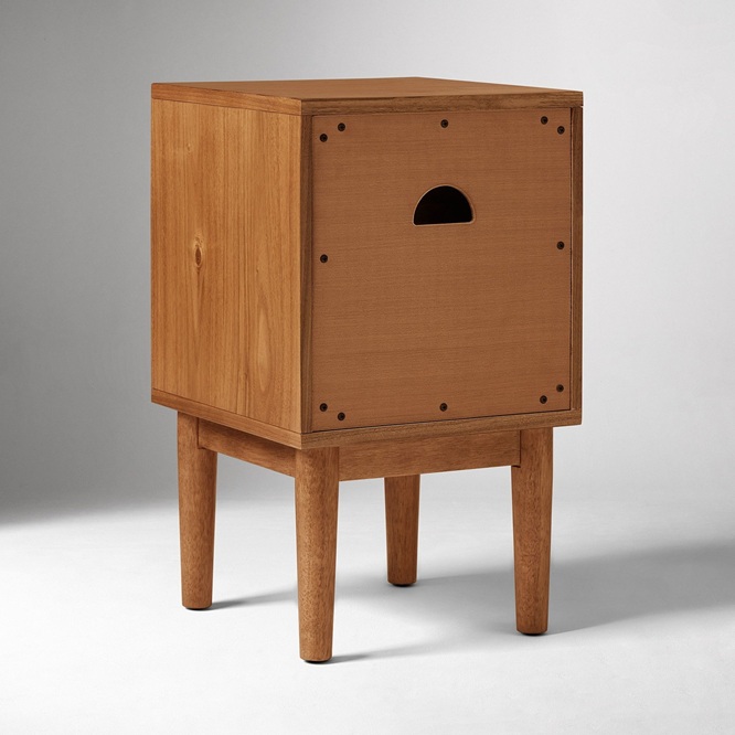 Ekhaya Chamberlain Solid Wood Nightstand 35cm
