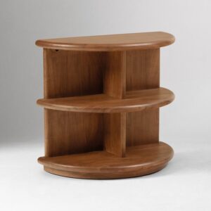 Ekhaya Chamberlain Solid Wood Side Table 66cm