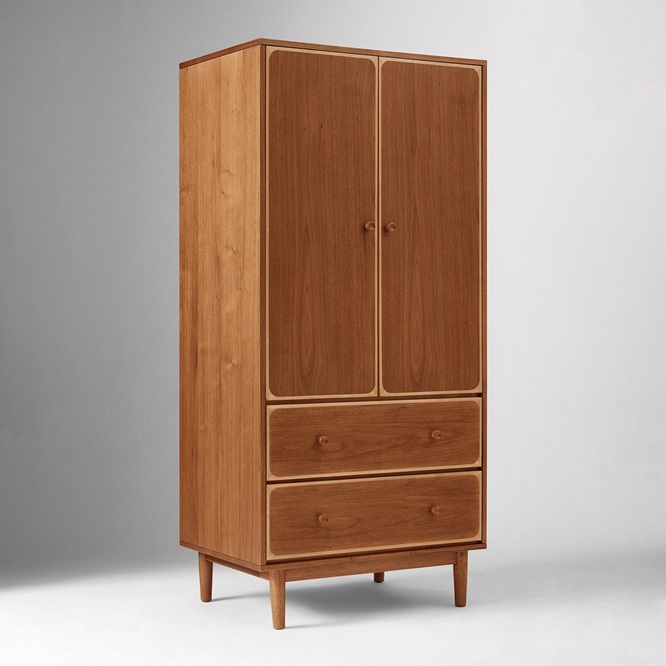 Ekhaya Chamberlain Tallboy Wardrobe