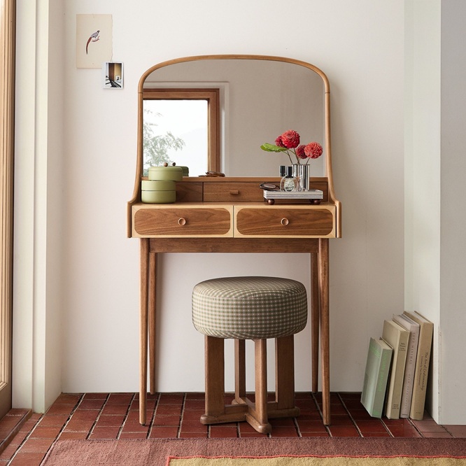 Ekhaya Chamberlain Dressing Table with Mirror