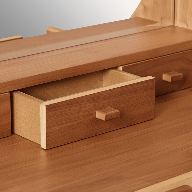 Ekhaya Chamberlain Dressing Table with Mirror