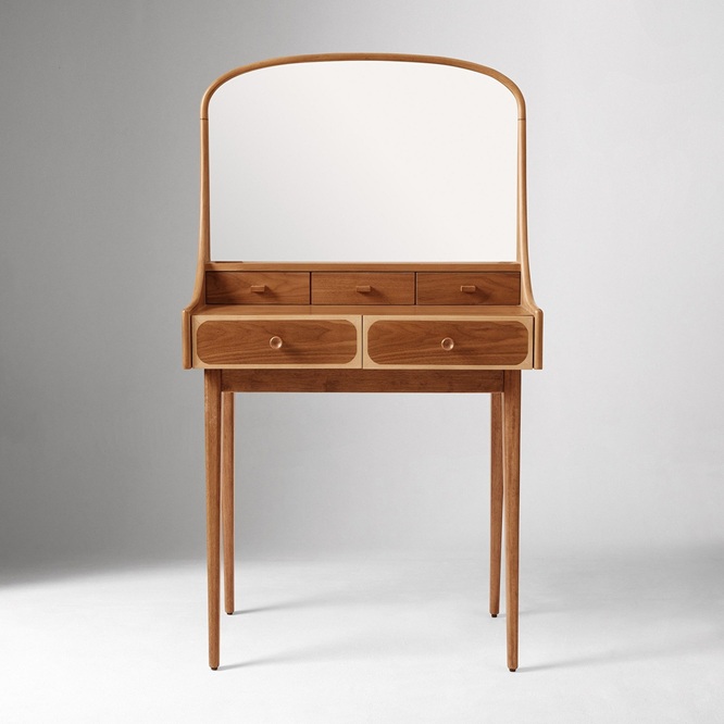 Ekhaya Chamberlain Dressing Table with Mirror