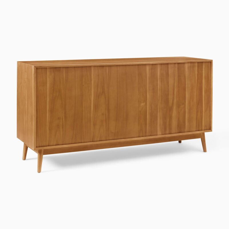 Lucille Mid Century 7 Drawer Dresser 182cm