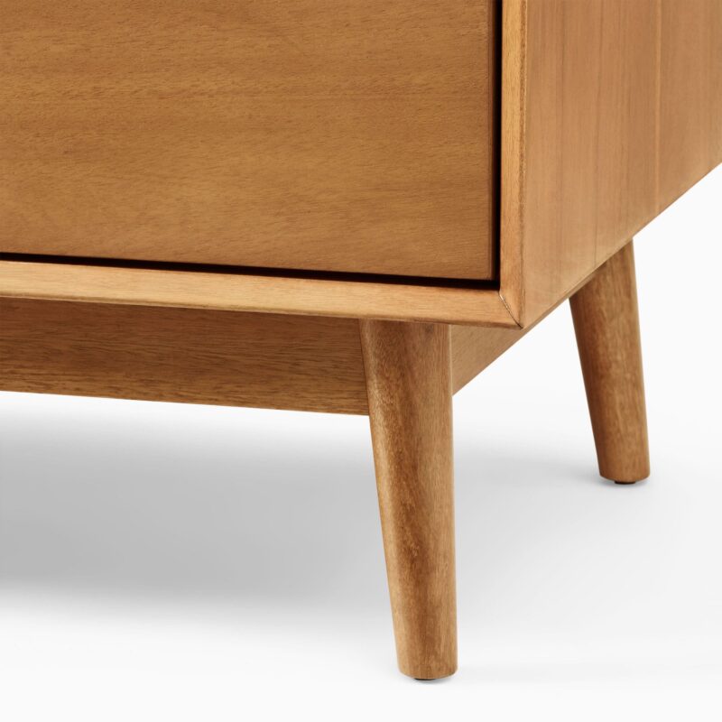 Lucille Mid Century 7 Drawer Dresser 182cm