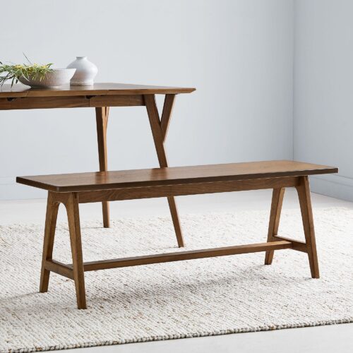 Lucille Mid Century A Frame Bench 132cm