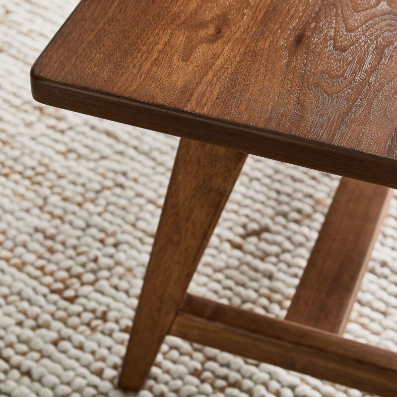 Lucille Mid Century A Frame Bench 132cm
