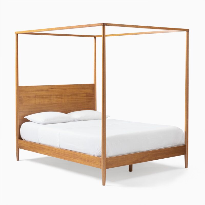 Lucille Mid Century Canopy Bed