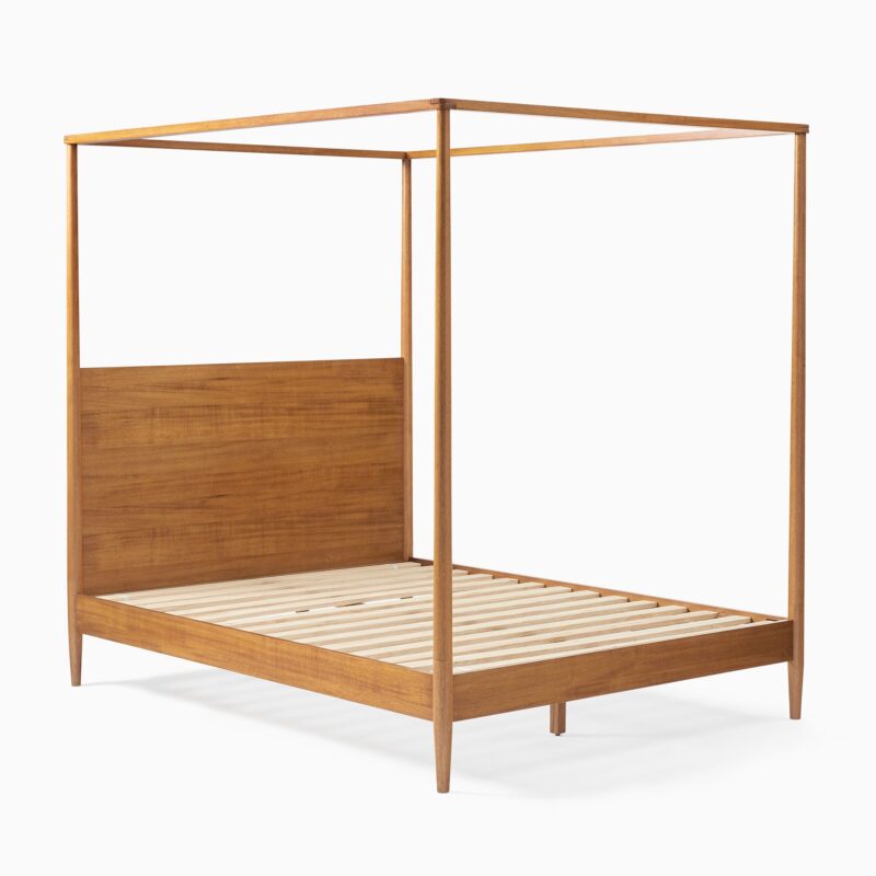 Lucille Mid Century Canopy Bed