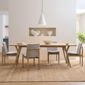 Lucille Mid Century Extendable Dining Table