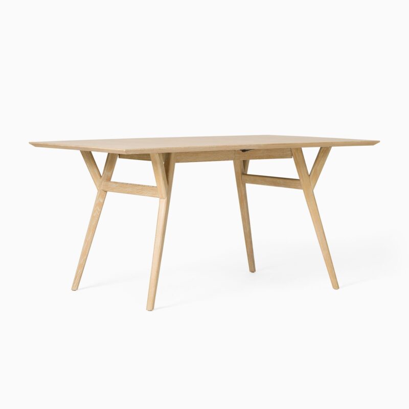 Lucille Mid Century Extendable Dining Table