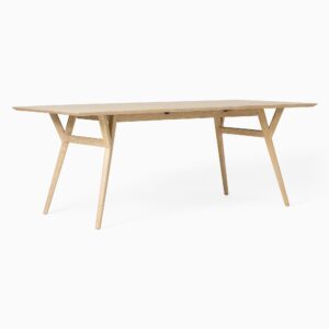 Lucille Mid Century Extendable Dining Table