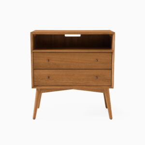 Lucille Mid Century Grand Nightstand