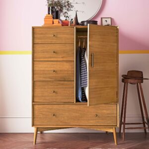 Lucille Mid Century Wardrobe Chest