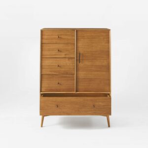 Lucille Mid Century Wardrobe Chest