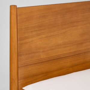 Lucille Mid Century Wooden Bed