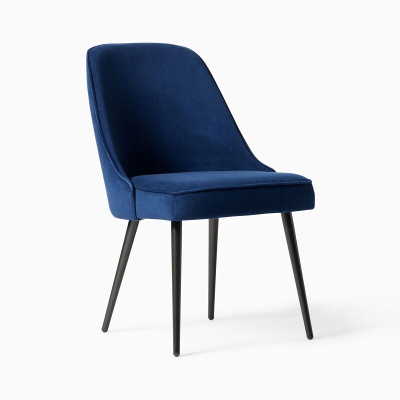 Lucille Upholstered Dining Chair with Metal Legs