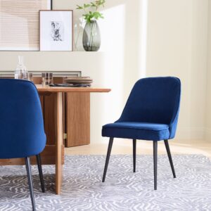 Lucille Upholstered Dining Chair with Metal Legs