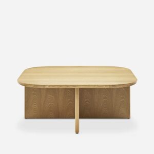 Luna Square Coffee Table with Upholstered Ottomans