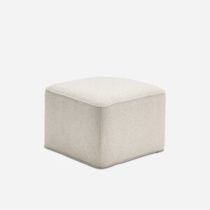 Luna Square Coffee Table with Upholstered Ottomans