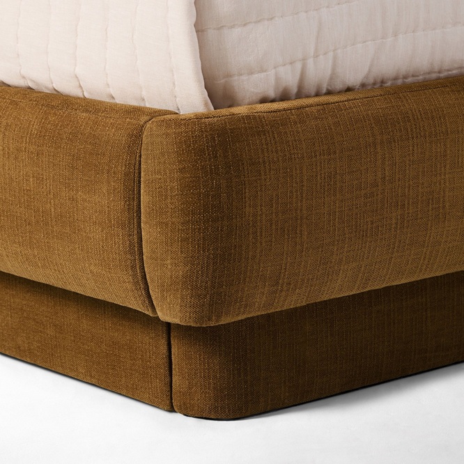 Nora Curved Platform Bed