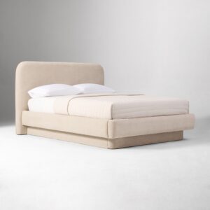 Nora Curved Platform Bed