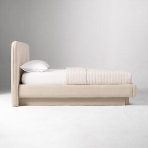 Nora Curved Platform Bed