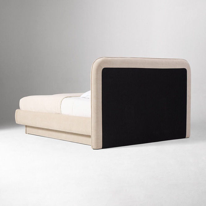 Nora Curved Platform Bed