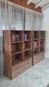 Carlo Bookcase - Pecan