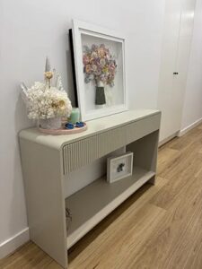 Oryn Console Table - Beige